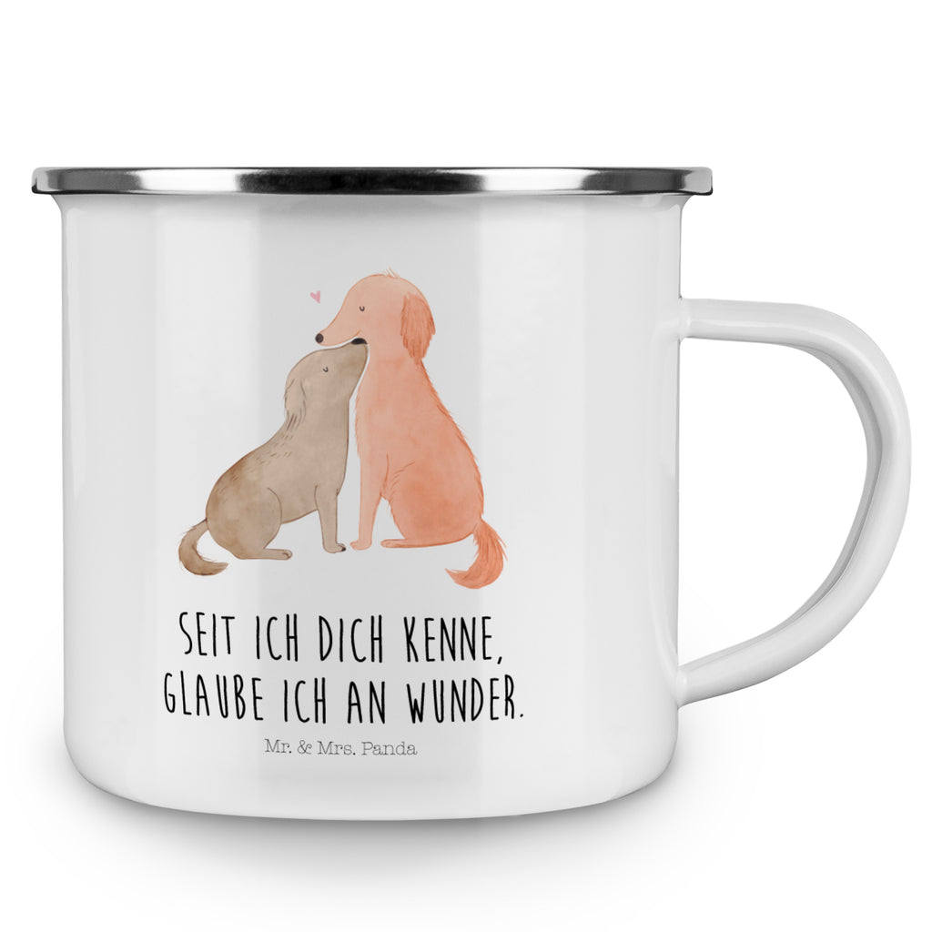 Camping Emaille Tasse Hunde Liebe Campingtasse, Trinkbecher, Metalltasse, Outdoor Tasse, Emaille Trinkbecher, Blechtasse Outdoor, Emaille Campingbecher, Edelstahl Trinkbecher, Metalltasse für Camping, Kaffee Blechtasse, Camping Tasse Metall, Hund, Hundemotiv, Haustier, Hunderasse, Tierliebhaber, Hundebesitzer, Sprüche, Liebe, Hund. Hunde, Kuss, Vertrauen, Kuscheln, Herz