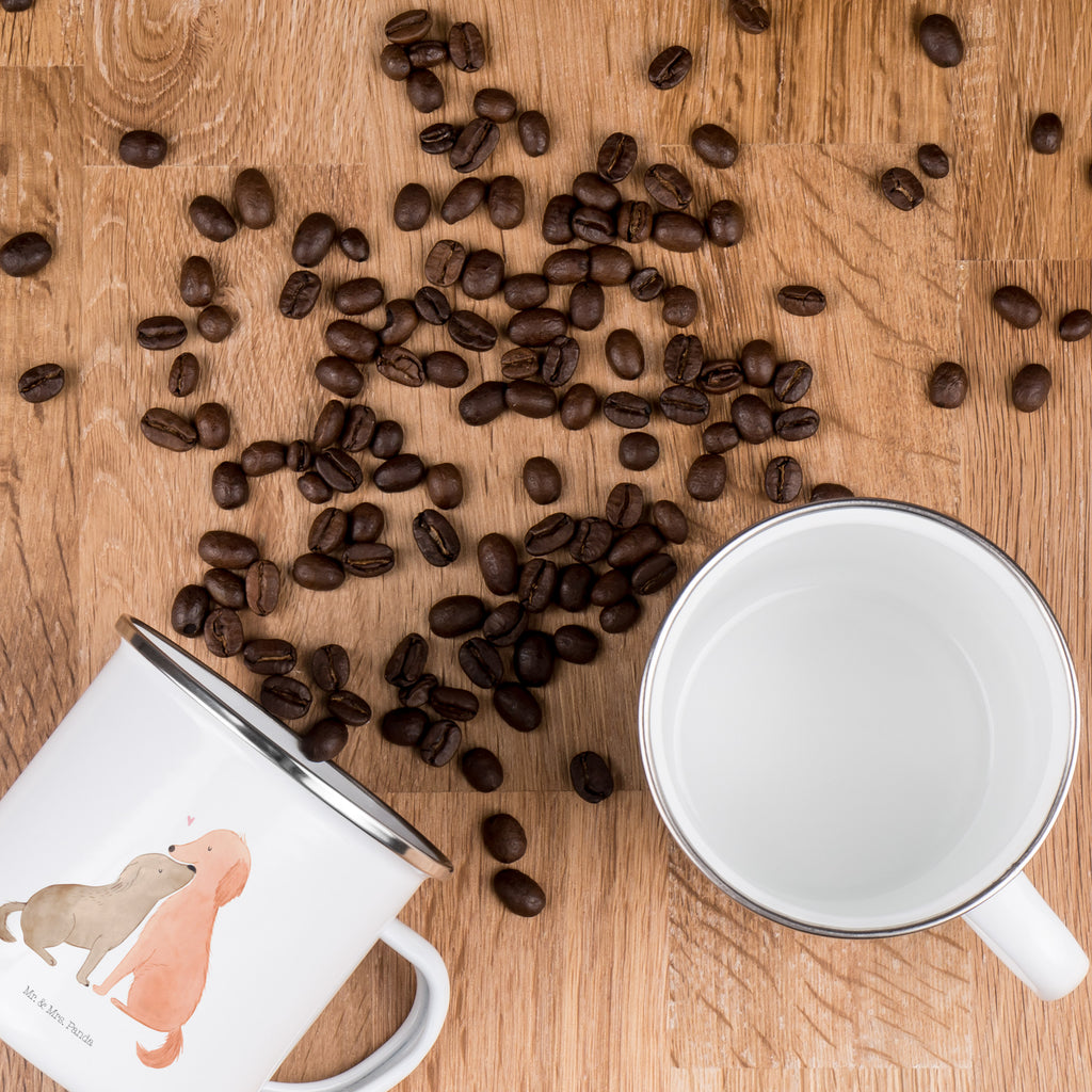 Camping Emaille Tasse Hunde Liebe Campingtasse, Trinkbecher, Metalltasse, Outdoor Tasse, Emaille Trinkbecher, Blechtasse Outdoor, Emaille Campingbecher, Edelstahl Trinkbecher, Metalltasse für Camping, Kaffee Blechtasse, Camping Tasse Metall, Hund, Hundemotiv, Haustier, Hunderasse, Tierliebhaber, Hundebesitzer, Sprüche, Liebe, Hund. Hunde, Kuss, Vertrauen, Kuscheln, Herz