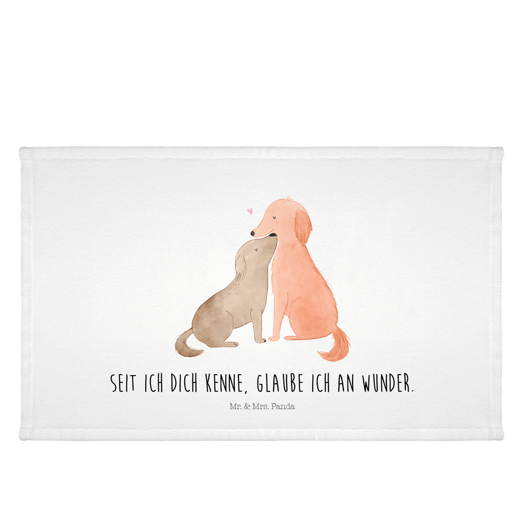 Gäste Handtuch Hunde Liebe Gästetuch, Reisehandtuch, Sport Handtuch, Frottier, Kinder Handtuch, Hund, Hundemotiv, Haustier, Hunderasse, Tierliebhaber, Hundebesitzer, Sprüche, Liebe, Hund. Hunde, Kuss, Vertrauen, Kuscheln, Herz