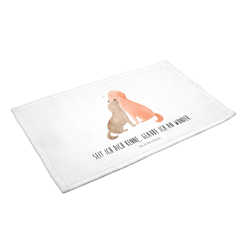 Gäste Handtuch Hunde Liebe Gästetuch, Reisehandtuch, Sport Handtuch, Frottier, Kinder Handtuch, Hund, Hundemotiv, Haustier, Hunderasse, Tierliebhaber, Hundebesitzer, Sprüche, Liebe, Hund. Hunde, Kuss, Vertrauen, Kuscheln, Herz