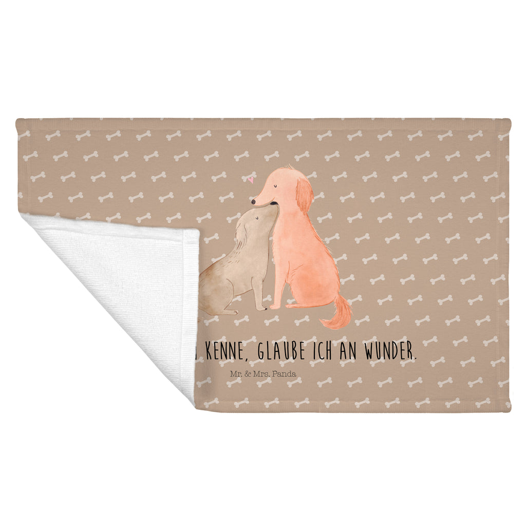 Gäste Handtuch Hunde Liebe Gästetuch, Reisehandtuch, Sport Handtuch, Frottier, Kinder Handtuch, Hund, Hundemotiv, Haustier, Hunderasse, Tierliebhaber, Hundebesitzer, Sprüche, Liebe, Hund. Hunde, Kuss, Vertrauen, Kuscheln, Herz