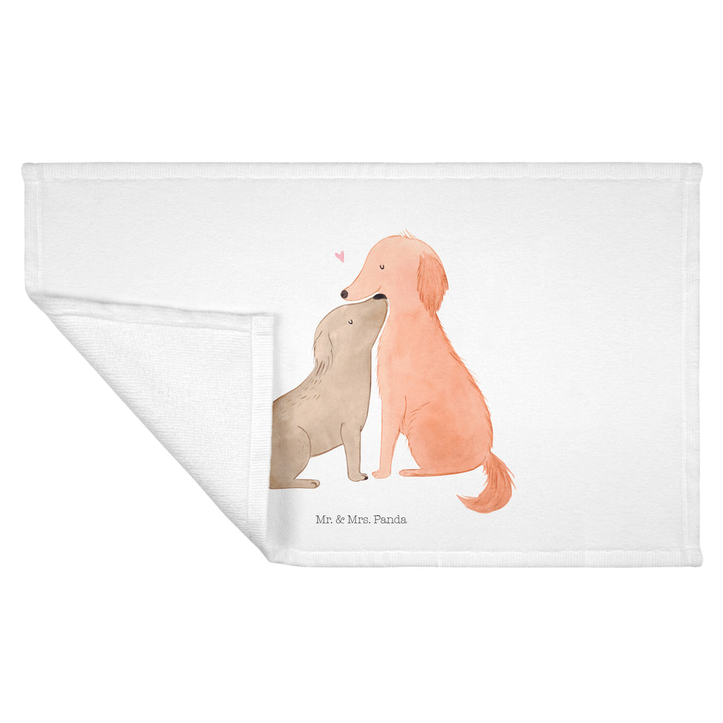 Gäste Handtuch Hunde Liebe Gästetuch, Reisehandtuch, Sport Handtuch, Frottier, Kinder Handtuch, Hund, Hundemotiv, Haustier, Hunderasse, Tierliebhaber, Hundebesitzer, Sprüche, Liebe, Hund. Hunde, Kuss, Vertrauen, Kuscheln, Herz