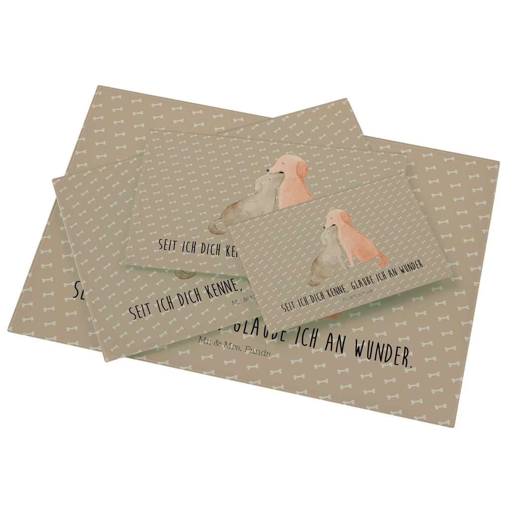 Medium Glas Schneidbrett Hunde Liebe Glasschneidebrett, Schneidebrett, Hund, Hundemotiv, Haustier, Hunderasse, Tierliebhaber, Hundebesitzer, Sprüche, Liebe, Hund. Hunde, Kuss, Vertrauen, Kuscheln, Herz