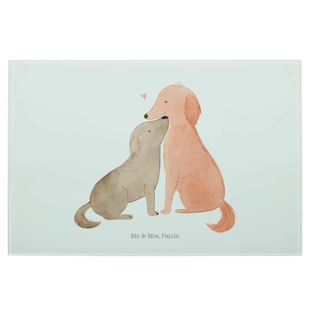 Medium Glas Schneidbrett Hunde Liebe Glasschneidebrett, Schneidebrett, Hund, Hundemotiv, Haustier, Hunderasse, Tierliebhaber, Hundebesitzer, Sprüche, Liebe, Hund. Hunde, Kuss, Vertrauen, Kuscheln, Herz