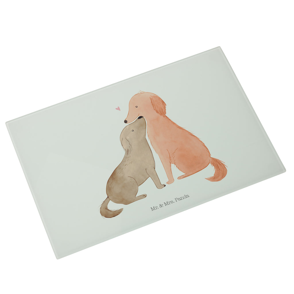 Medium Glas Schneidbrett Hunde Liebe Glasschneidebrett, Schneidebrett, Hund, Hundemotiv, Haustier, Hunderasse, Tierliebhaber, Hundebesitzer, Sprüche, Liebe, Hund. Hunde, Kuss, Vertrauen, Kuscheln, Herz