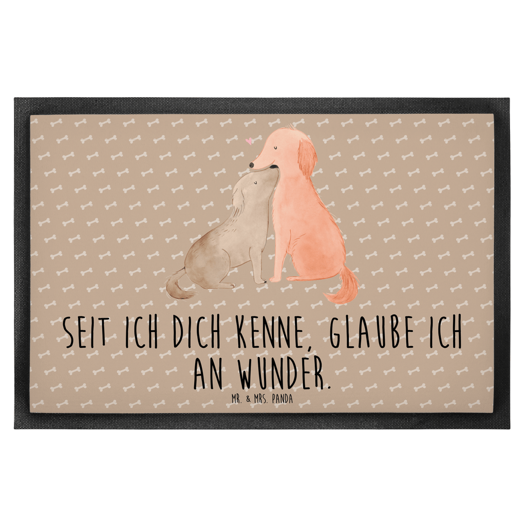 Fußmatte Hunde Liebe Liebe, Hund. Hunde, Kuss, Vertrauen, Kuscheln, Herz Türvorleger, Schmutzmatte, Fußabtreter, Matte, Schmutzfänger, Fußabstreifer, Schmutzfangmatte, Türmatte, Motivfußmatte,  Haustürmatte, Vorleger  Hund, Hundemotiv, Haustier, Hunderasse, Tierliebhaber, Hundebesitzer, Sprüche