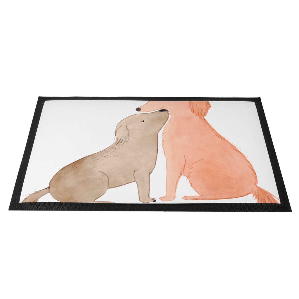 Fußmatte Hunde Liebe Liebe, Hund. Hunde, Kuss, Vertrauen, Kuscheln, Herz Türvorleger, Schmutzmatte, Fußabtreter, Matte, Schmutzfänger, Fußabstreifer, Schmutzfangmatte, Türmatte, Motivfußmatte,  Haustürmatte, Vorleger  Hund, Hundemotiv, Haustier, Hunderasse, Tierliebhaber, Hundebesitzer, Sprüche