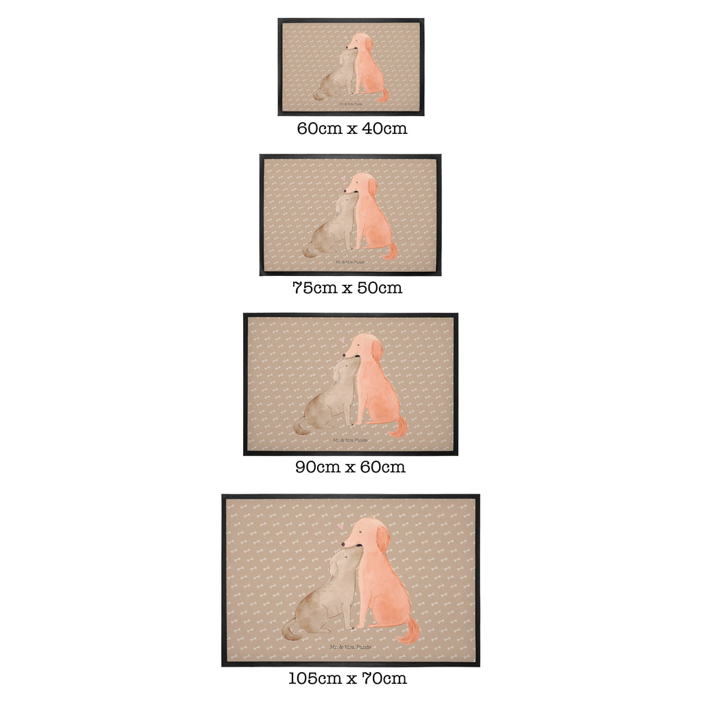 Fußmatte Hunde Liebe Liebe, Hund. Hunde, Kuss, Vertrauen, Kuscheln, Herz Türvorleger, Schmutzmatte, Fußabtreter, Matte, Schmutzfänger, Fußabstreifer, Schmutzfangmatte, Türmatte, Motivfußmatte,  Haustürmatte, Vorleger  Hund, Hundemotiv, Haustier, Hunderasse, Tierliebhaber, Hundebesitzer, Sprüche