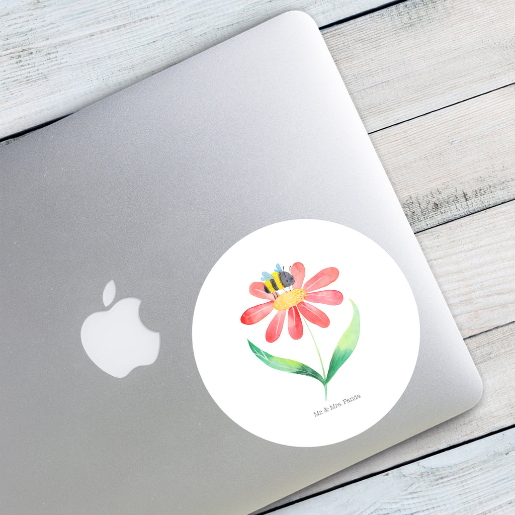 120mm Rund Aufkleber Hummel Blume Sticker, Aufkleber, Etikett, Kinder, rund, süße Tiermotive, gute Laune, lustige Sprüche, Tiere, Hummel, Blume, Wespe, Flauschig, Natur, Feld, Hummeln, Biene