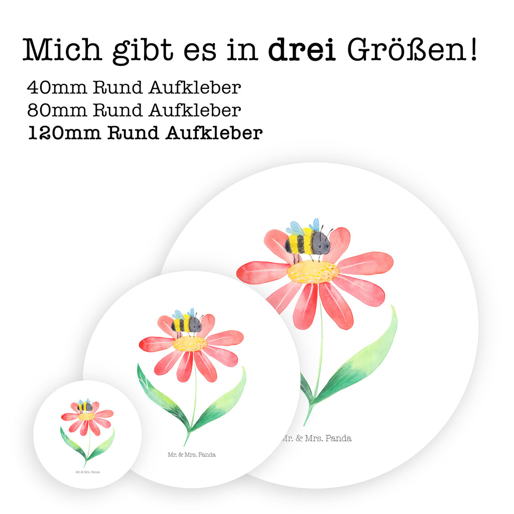 120mm Rund Aufkleber Hummel Blume Sticker, Aufkleber, Etikett, Kinder, rund, süße Tiermotive, gute Laune, lustige Sprüche, Tiere, Hummel, Blume, Wespe, Flauschig, Natur, Feld, Hummeln, Biene