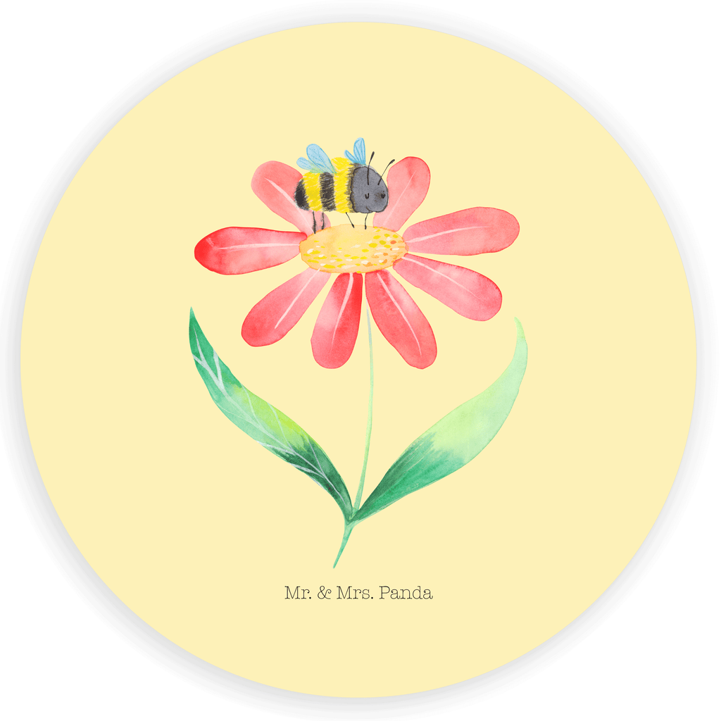 120mm Rund Aufkleber Hummel Blume Sticker, Aufkleber, Etikett, Kinder, rund, süße Tiermotive, gute Laune, lustige Sprüche, Tiere, Hummel, Blume, Wespe, Flauschig, Natur, Feld, Hummeln, Biene