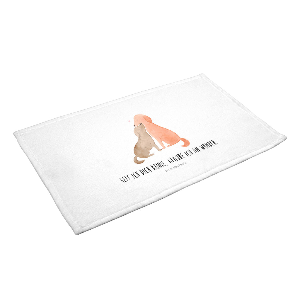 50 x 100 Handtuch Hunde Liebe Handtuch, Badehandtuch, Badezimmer, Handtücher, groß, Kinder, Baby, Hund, Hundemotiv, Haustier, Hunderasse, Tierliebhaber, Hundebesitzer, Sprüche, Liebe, Hund. Hunde, Kuss, Vertrauen, Kuscheln, Herz