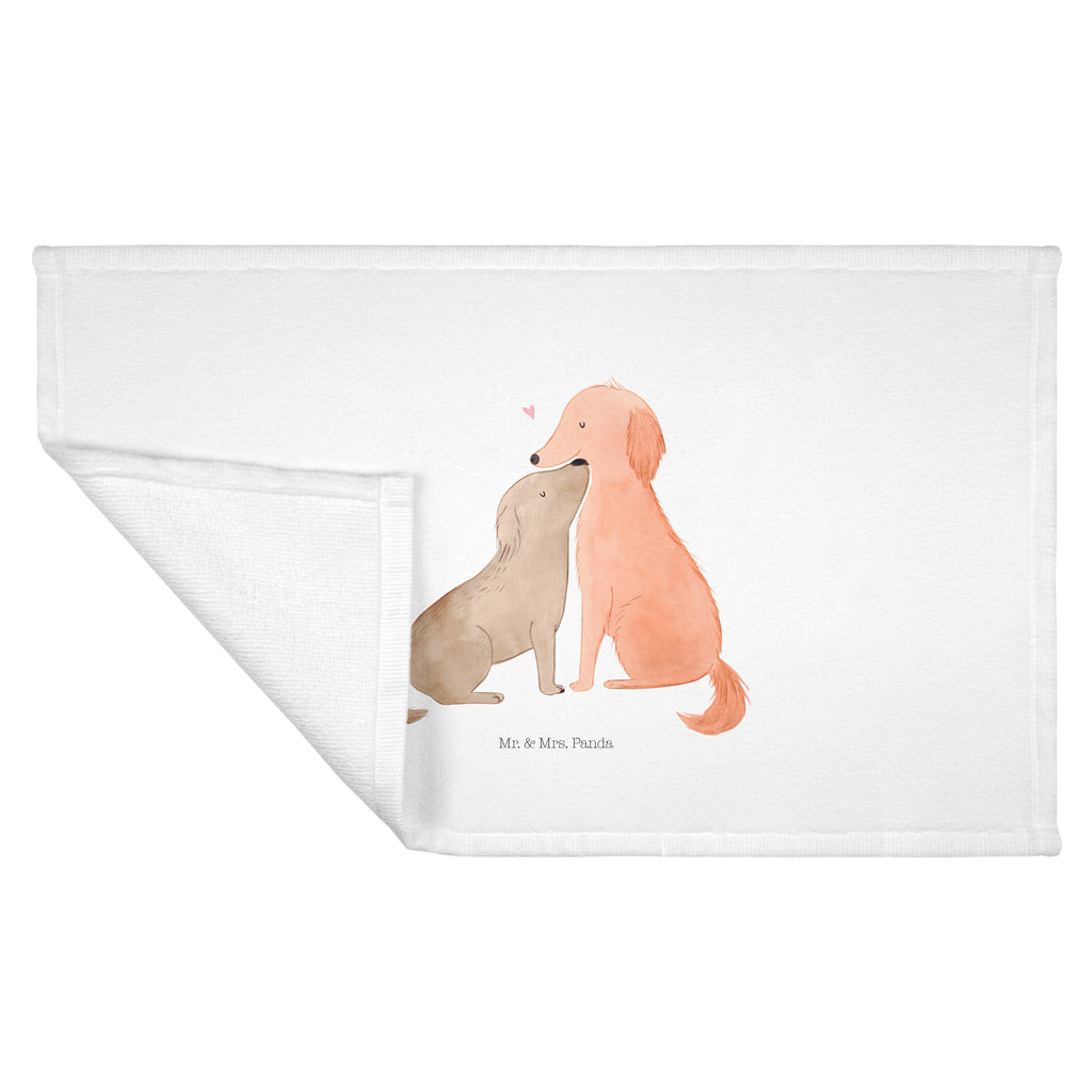50 x 100 Handtuch Hunde Liebe Handtuch, Badehandtuch, Badezimmer, Handtücher, groß, Kinder, Baby, Hund, Hundemotiv, Haustier, Hunderasse, Tierliebhaber, Hundebesitzer, Sprüche, Liebe, Hund. Hunde, Kuss, Vertrauen, Kuscheln, Herz