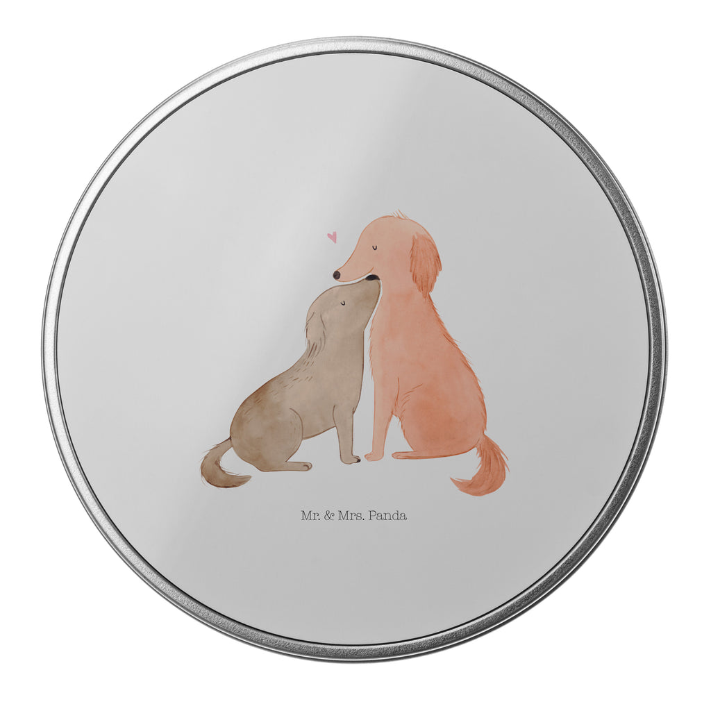 Blechdose rund Hunde Liebe Metalldose, Keksdose, Dose, Vorratsdose, Geschenkbox, Hund, Hundemotiv, Haustier, Hunderasse, Tierliebhaber, Hundebesitzer, Sprüche, Liebe, Hund. Hunde, Kuss, Vertrauen, Kuscheln, Herz