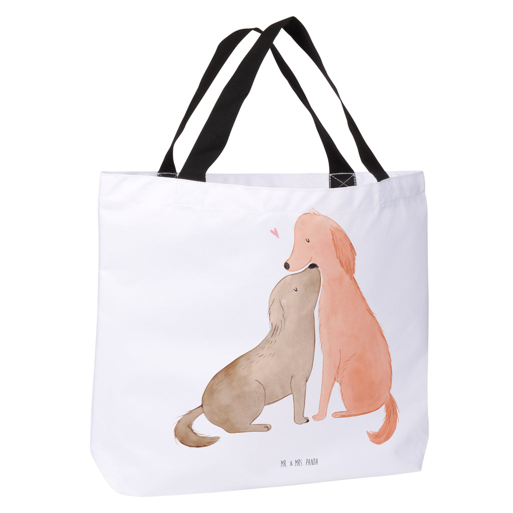 Shopper Hunde Liebe Beutel, Einkaufstasche, Tasche, Strandtasche, Einkaufsbeutel, Shopper, Schultasche, Freizeittasche, Tragebeutel, Schulbeutel, Alltagstasche, Hund, Hundemotiv, Haustier, Hunderasse, Tierliebhaber, Hundebesitzer, Sprüche, Liebe, Hund. Hunde, Kuss, Vertrauen, Kuscheln, Herz