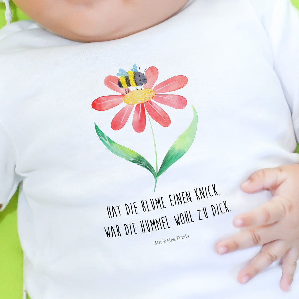 Organic Baby Shirt Hummel Blume Baby T-Shirt, Jungen Baby T-Shirt, Mädchen Baby T-Shirt, Shirt, Tiermotive, Gute Laune, lustige Sprüche, Tiere, Hummel, Blume, Wespe, Flauschig, Natur, Feld, Hummeln, Biene
