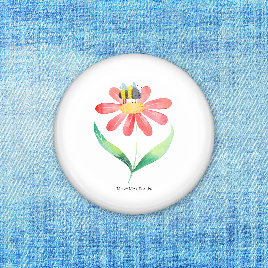 50mm Button Hummel Blume 50mm Button, Button, Pin, Anstecknadel, Tiermotive, Gute Laune, lustige Sprüche, Tiere, Hummel, Blume, Wespe, Flauschig, Natur, Feld, Hummeln, Biene