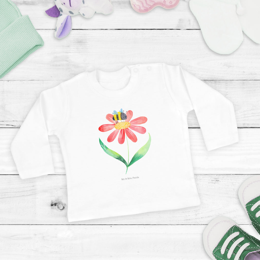 18-24 Monate Baby Longsleeve Hummel Blume Mädchen, Jungen, Baby, Langarm, Bio, Kleidung, Longsleeve, Tiermotive, Gute Laune, lustige Sprüche, Tiere, Hummel, Blume, Wespe, Flauschig, Natur, Feld, Hummeln, Biene