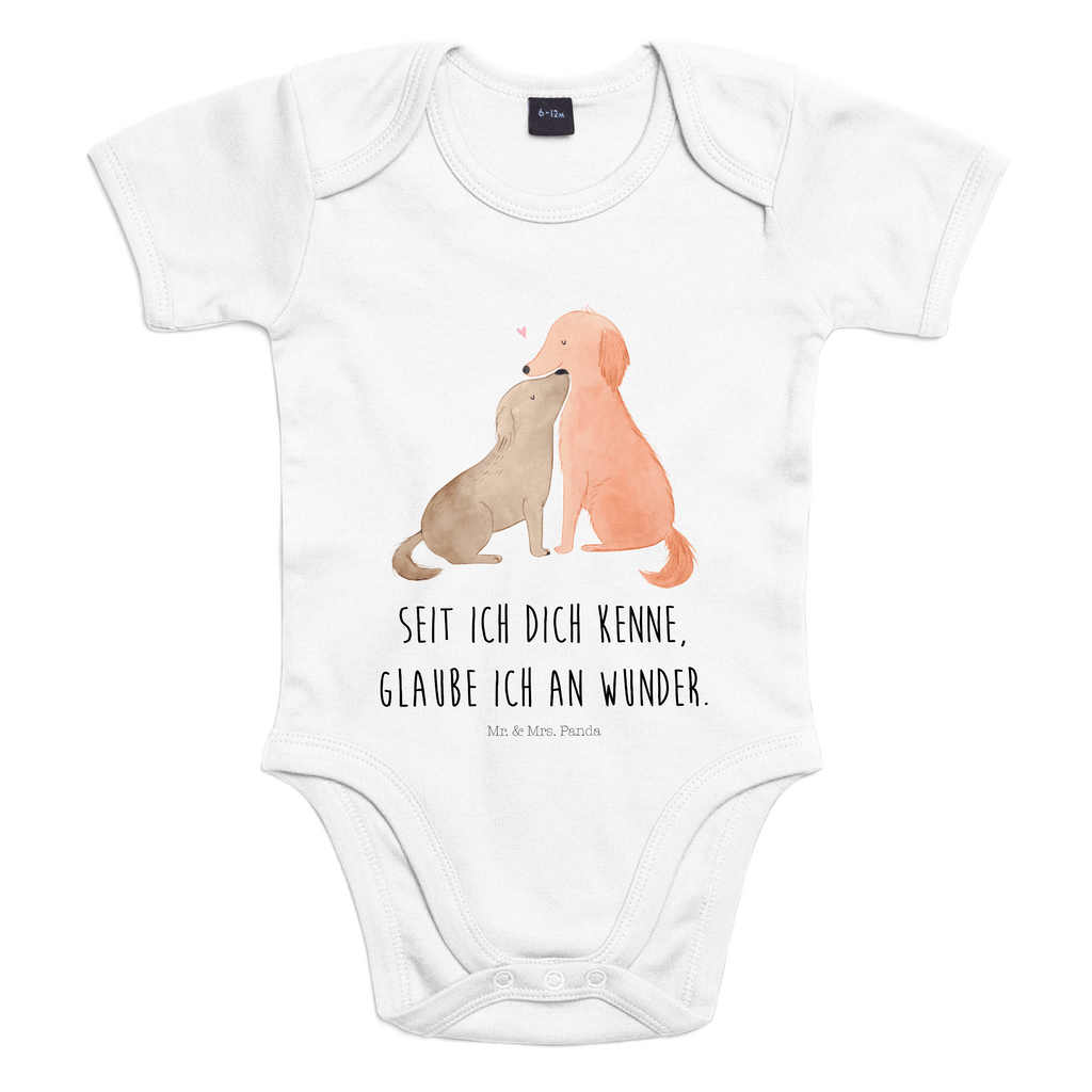 Organic Baby Body Hunde Liebe Babykleidung, Babystrampler, Strampler, Wickelbody, Baby Erstausstattung, Junge, Mädchen, Hund, Hundemotiv, Haustier, Hunderasse, Tierliebhaber, Hundebesitzer, Sprüche, Liebe, Hund. Hunde, Kuss, Vertrauen, Kuscheln, Herz