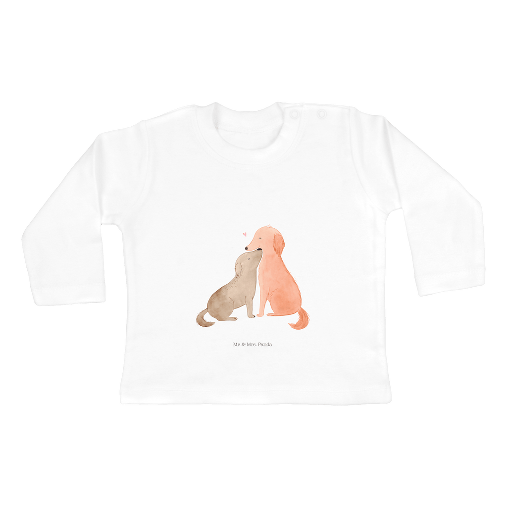 12-18 Monate Baby Longsleeve Hunde Liebe Mädchen, Jungen, Baby, Langarm, Bio, Kleidung, Hund, Hundemotiv, Haustier, Hunderasse, Tierliebhaber, Hundebesitzer, Sprüche, Liebe, Hund. Hunde, Kuss, Vertrauen, Kuscheln, Herz
