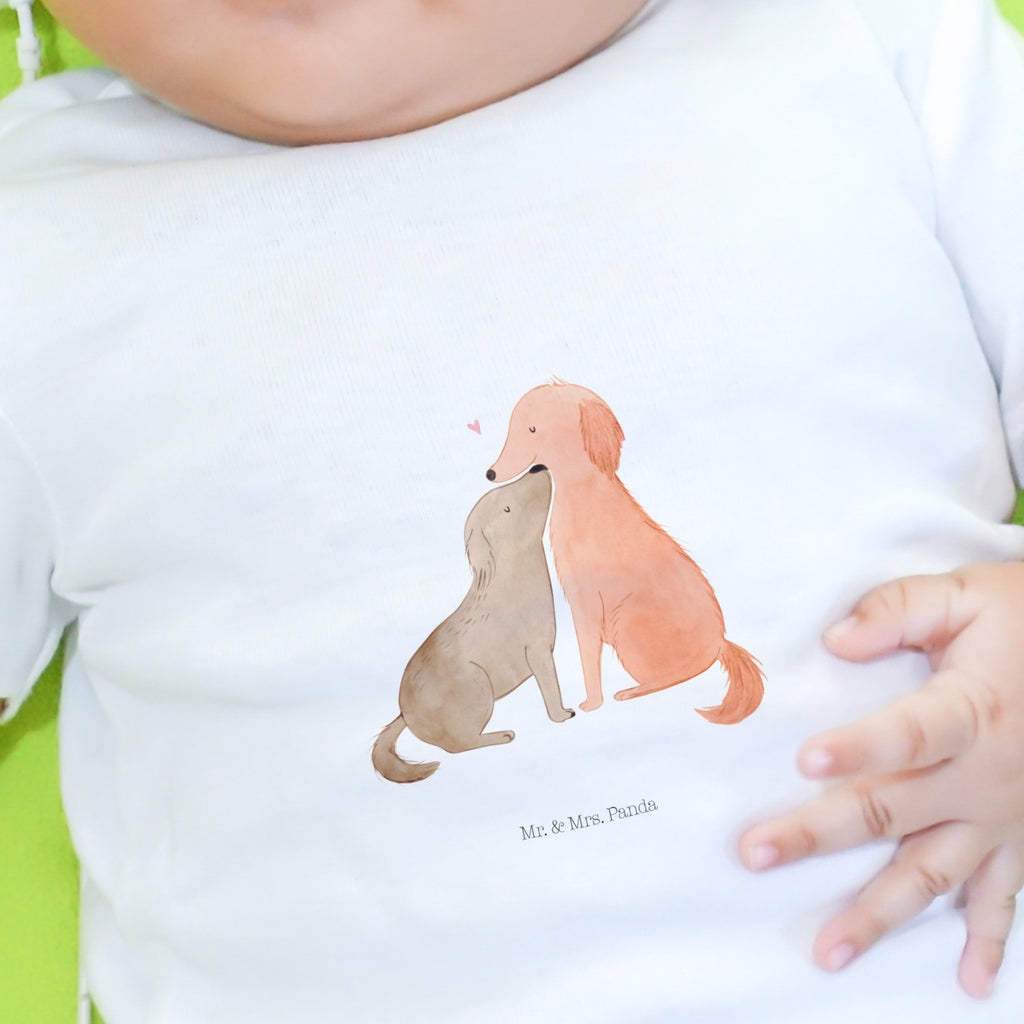 12-18 Monate Baby Longsleeve Hunde Liebe Mädchen, Jungen, Baby, Langarm, Bio, Kleidung, Hund, Hundemotiv, Haustier, Hunderasse, Tierliebhaber, Hundebesitzer, Sprüche, Liebe, Hund. Hunde, Kuss, Vertrauen, Kuscheln, Herz