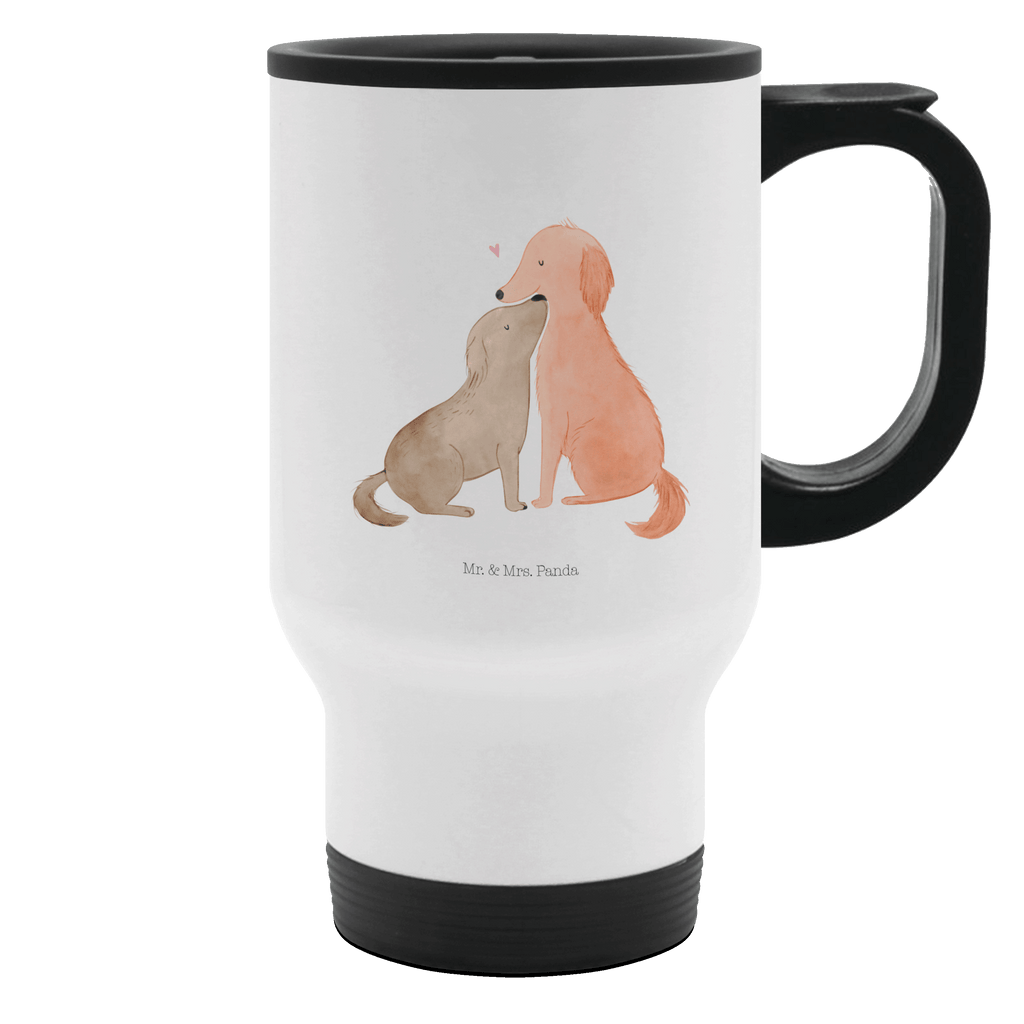 Thermobecher Hunde Liebe Thermobecher, To Go Becher, Thermotasse, Kaffeebecher, Isolierbecher, Thermobecher To Go, Warmhaltetasse, Edelstahlbecher, Reisebecher, Tasse mit Deckel, Thermobecher für 400 ml, Kaffeetasse zum Mitnehmen, Tasse zum Mitnehmen, Spülmaschinenfest, Hund, Hundemotiv, Haustier, Hunderasse, Tierliebhaber, Hundebesitzer, Sprüche, Liebe, Hund. Hunde, Kuss, Vertrauen, Kuscheln, Herz