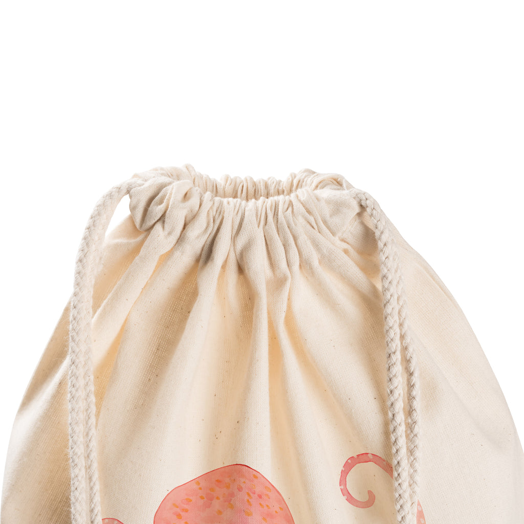 Sportbeutel Tintenfisch Turnbeutel, Beutel, Sporttasche, Tasche, Stoffbeutel, Tiermotive, Gute Laune, lustige Sprüche, Tiere, Meer, Meerestier, Krake, Tintenfisch, Arme, Wasser, Ozean