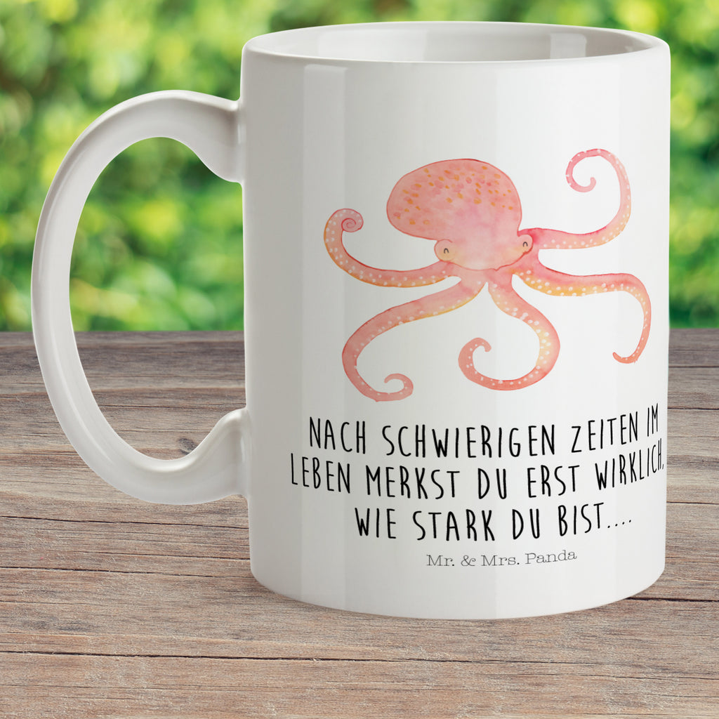 Kindertasse Tintenfisch Kunststoff Tasse, Kindergarten, Tasse, Trinkbecher, Camping Becher, Kaffeetasse, Kunststoffbecher, Kindergartenbecher, Outdoorgeschirr, Kunststoffgeschirr, Reisebecher, Reisetasse, Kinderbecher, Tiermotive, Gute Laune, lustige Sprüche, Tiere, Meer, Meerestier, Krake, Tintenfisch, Arme, Wasser, Ozean