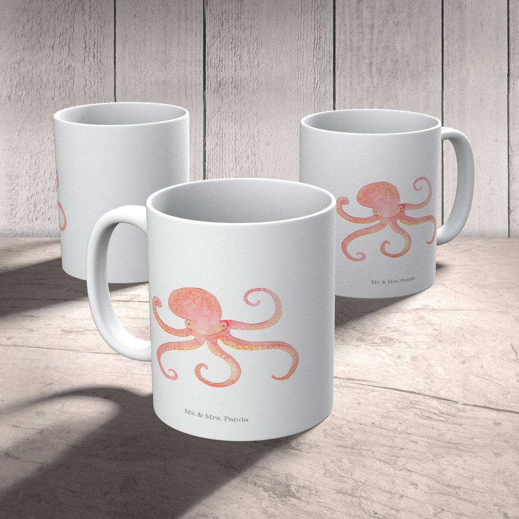 Kindertasse Tintenfisch Kunststoff Tasse, Kindergarten, Tasse, Trinkbecher, Camping Becher, Kaffeetasse, Kunststoffbecher, Kindergartenbecher, Outdoorgeschirr, Kunststoffgeschirr, Reisebecher, Reisetasse, Kinderbecher, Tiermotive, Gute Laune, lustige Sprüche, Tiere, Meer, Meerestier, Krake, Tintenfisch, Arme, Wasser, Ozean