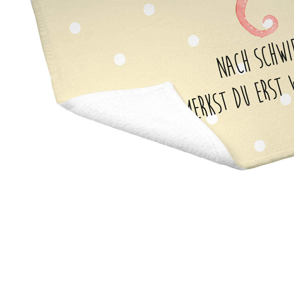 Gäste Handtuch Tintenfisch Gästetuch, Reisehandtuch, Sport Handtuch, Frottier, Kinder Handtuch, Tiermotive, Gute Laune, lustige Sprüche, Tiere, Meer, Meerestier, Krake, Tintenfisch, Arme, Wasser, Ozean