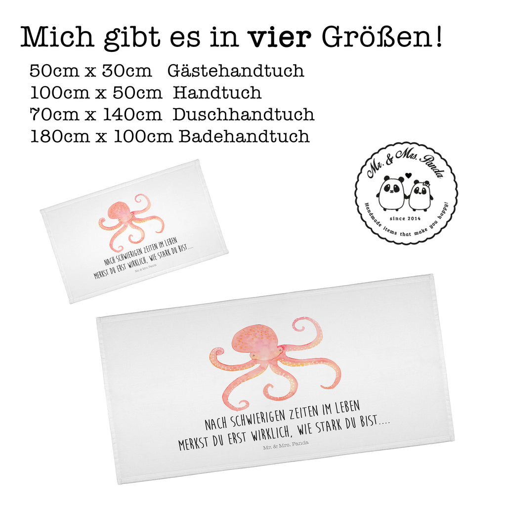 Gäste Handtuch Tintenfisch Gästetuch, Reisehandtuch, Sport Handtuch, Frottier, Kinder Handtuch, Tiermotive, Gute Laune, lustige Sprüche, Tiere, Meer, Meerestier, Krake, Tintenfisch, Arme, Wasser, Ozean