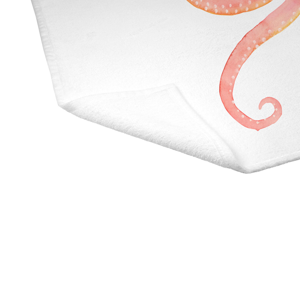 Gäste Handtuch Tintenfisch Gästetuch, Reisehandtuch, Sport Handtuch, Frottier, Kinder Handtuch, Tiermotive, Gute Laune, lustige Sprüche, Tiere, Meer, Meerestier, Krake, Tintenfisch, Arme, Wasser, Ozean