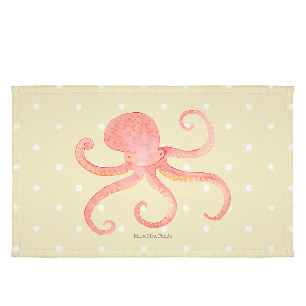 Gäste Handtuch Tintenfisch Gästetuch, Reisehandtuch, Sport Handtuch, Frottier, Kinder Handtuch, Tiermotive, Gute Laune, lustige Sprüche, Tiere, Meer, Meerestier, Krake, Tintenfisch, Arme, Wasser, Ozean