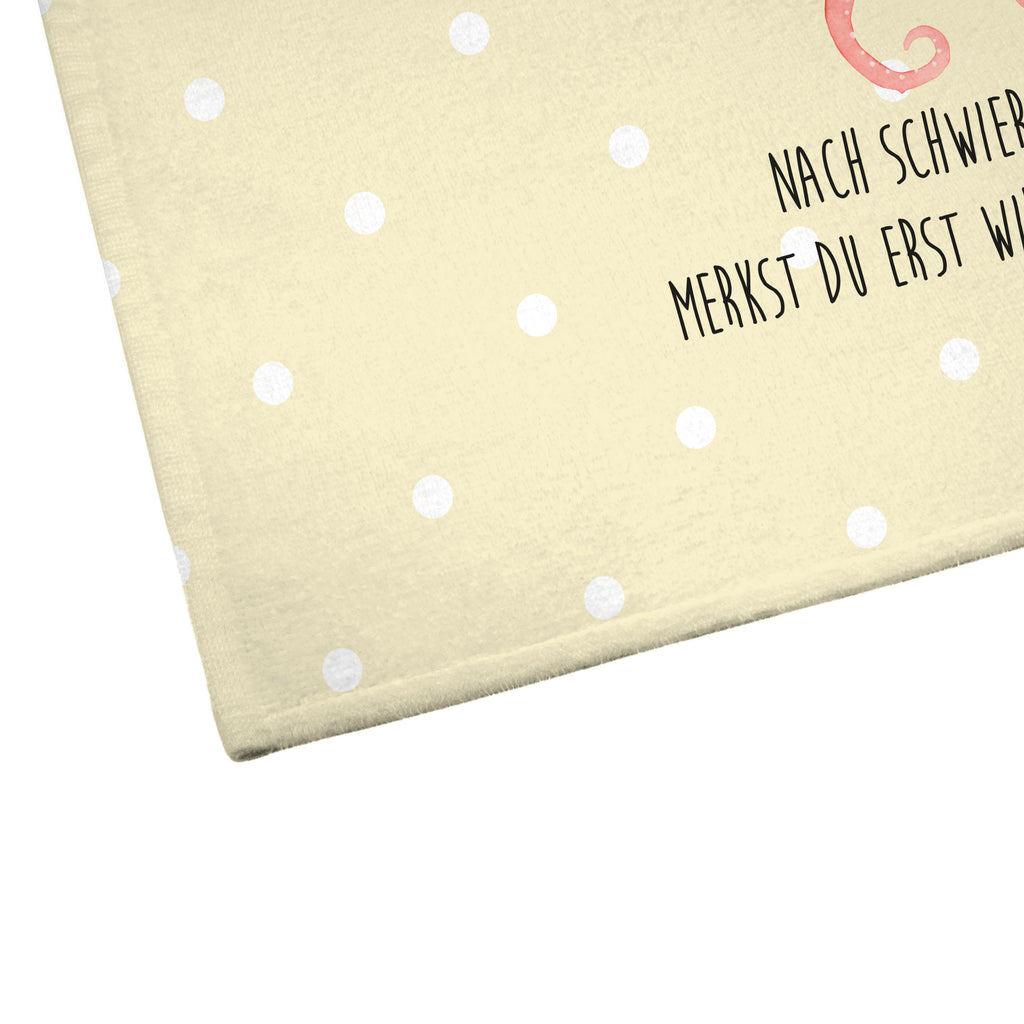 Gäste Handtuch Tintenfisch Gästetuch, Reisehandtuch, Sport Handtuch, Frottier, Kinder Handtuch, Tiermotive, Gute Laune, lustige Sprüche, Tiere, Meer, Meerestier, Krake, Tintenfisch, Arme, Wasser, Ozean