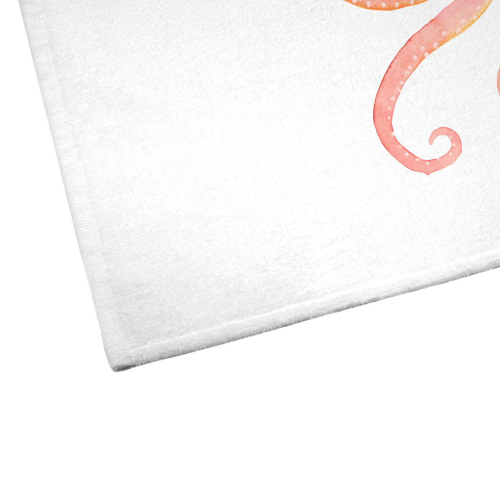 Gäste Handtuch Tintenfisch Gästetuch, Reisehandtuch, Sport Handtuch, Frottier, Kinder Handtuch, Tiermotive, Gute Laune, lustige Sprüche, Tiere, Meer, Meerestier, Krake, Tintenfisch, Arme, Wasser, Ozean