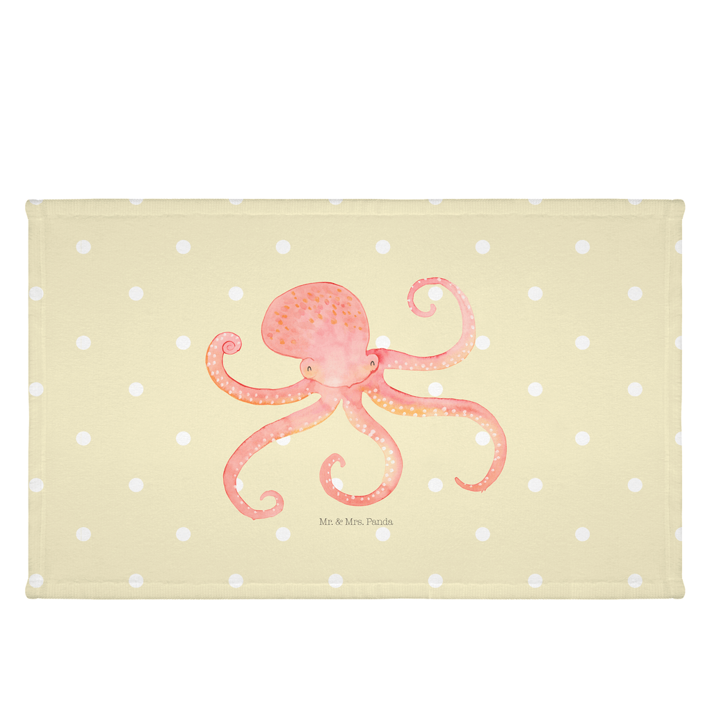 Gäste Handtuch Tintenfisch Gästetuch, Reisehandtuch, Sport Handtuch, Frottier, Kinder Handtuch, Tiermotive, Gute Laune, lustige Sprüche, Tiere, Meer, Meerestier, Krake, Tintenfisch, Arme, Wasser, Ozean