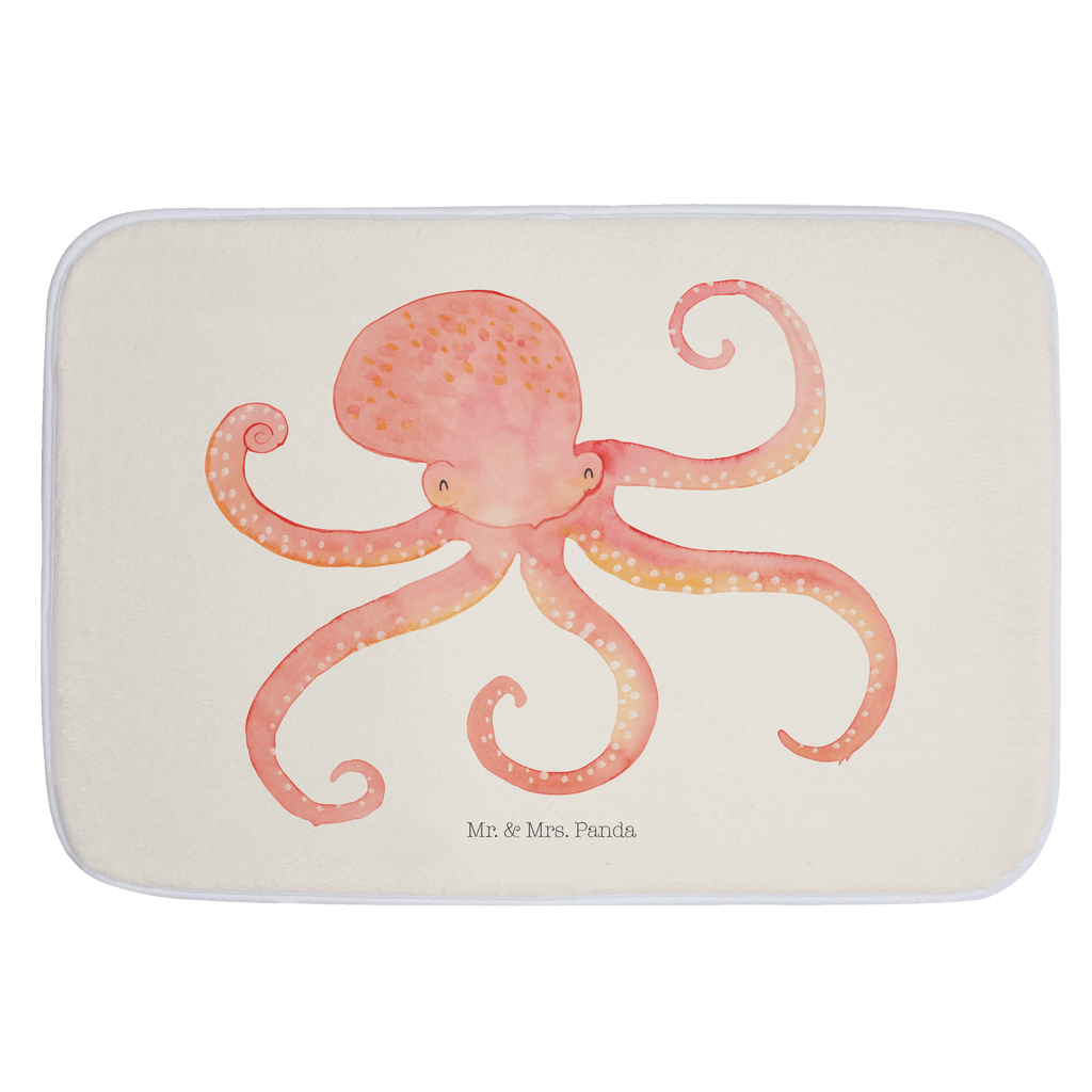 Badvorleger Tintenfisch Badematte, Badteppich, Duschvorleger, Badezimmerteppich, Badezimmermatte, Badvorleger, Duschmatte, Duschteppich, Tiermotive, Gute Laune, lustige Sprüche, Tiere, Meer, Meerestier, Krake, Tintenfisch, Arme, Wasser, Ozean