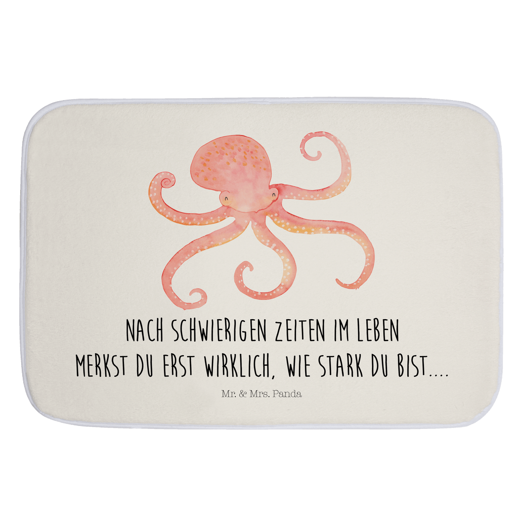 Badvorleger Tintenfisch Badematte, Badteppich, Duschvorleger, Badezimmerteppich, Badezimmermatte, Badvorleger, Duschmatte, Duschteppich, Tiermotive, Gute Laune, lustige Sprüche, Tiere, Meer, Meerestier, Krake, Tintenfisch, Arme, Wasser, Ozean