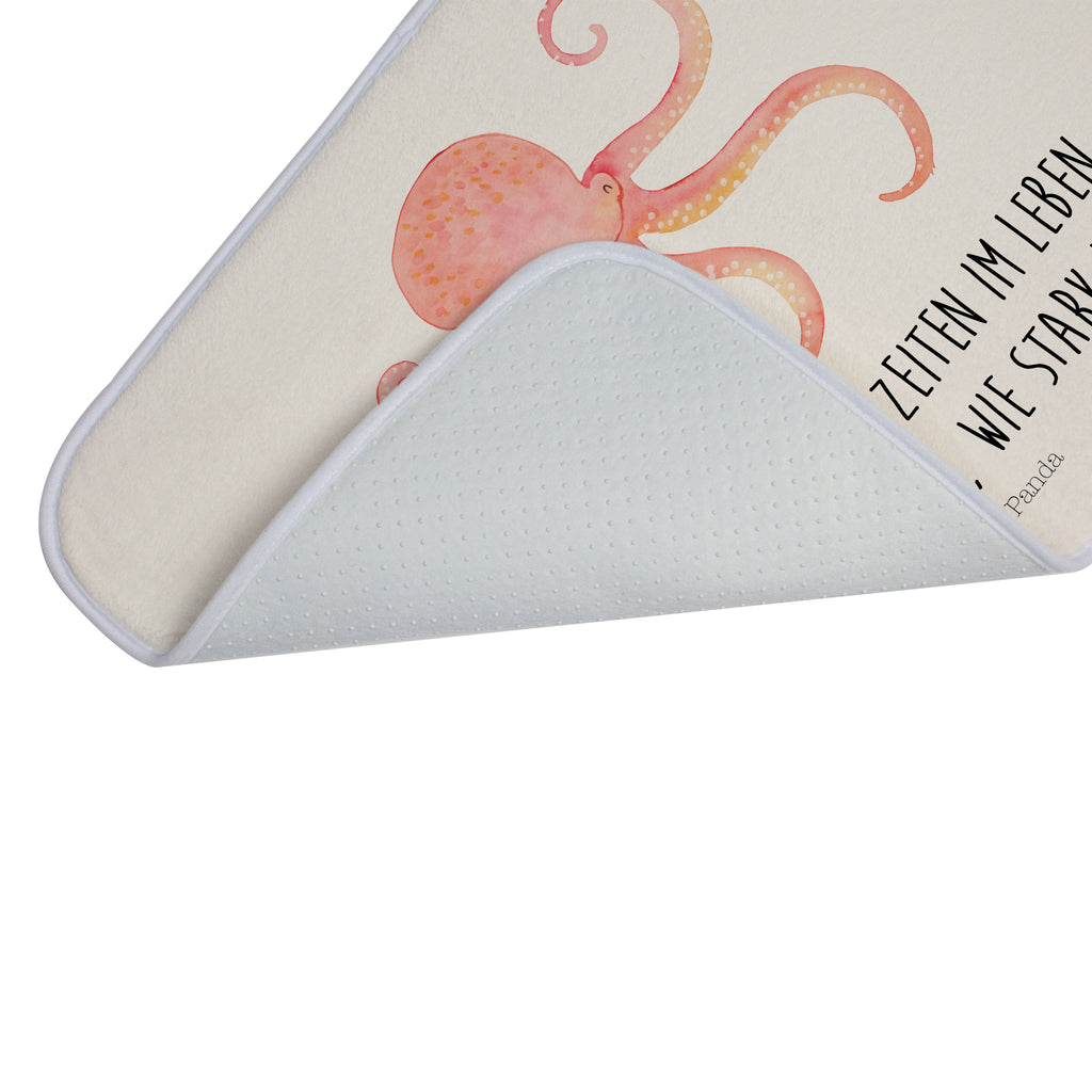 Badvorleger Tintenfisch Badematte, Badteppich, Duschvorleger, Badezimmerteppich, Badezimmermatte, Badvorleger, Duschmatte, Duschteppich, Tiermotive, Gute Laune, lustige Sprüche, Tiere, Meer, Meerestier, Krake, Tintenfisch, Arme, Wasser, Ozean