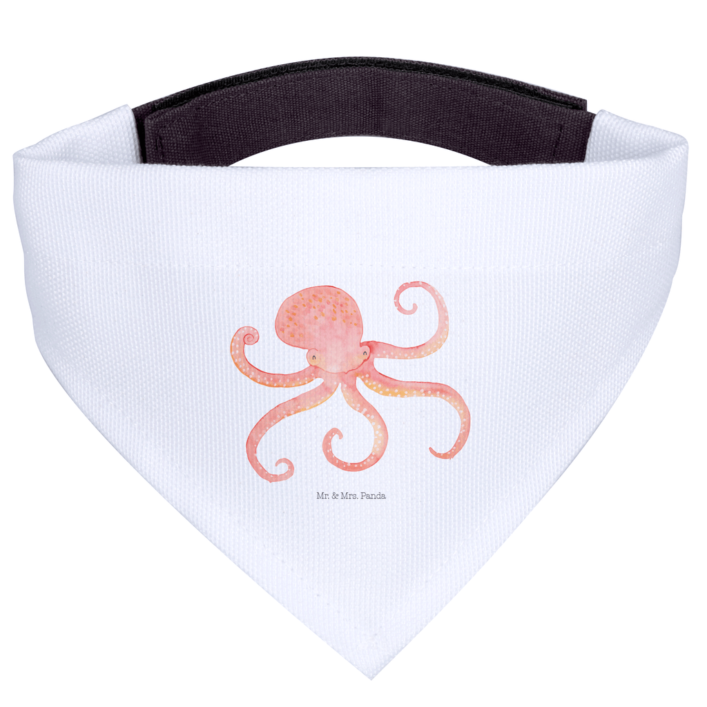 Hundehalstuch S Tintenfisch Hundehalstuch, Halstuch, Hunde, Tuch, klein, kleine Hunde, Tiermotive, Gute Laune, lustige Sprüche, Tiere, Meer, Meerestier, Krake, Tintenfisch, Arme, Wasser, Ozean
