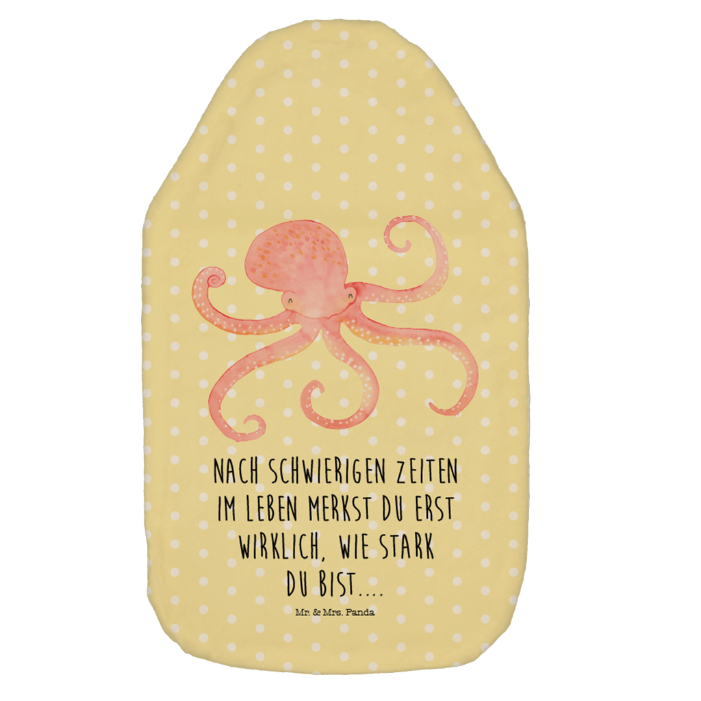 Wärmflasche Tintenfisch Wärmekissen, Kinderwärmflasche, Körnerkissen, Wärmflaschenbezug, Wärmflasche mit Bezug, Tiermotive, Gute Laune, lustige Sprüche, Tiere, Meer, Meerestier, Krake, Tintenfisch, Arme, Wasser, Ozean