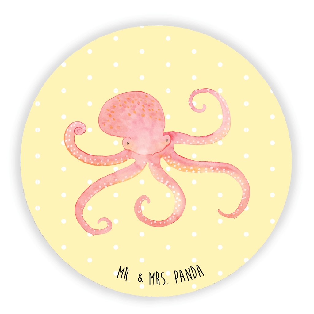 Rund Magnet Tintenfisch Kühlschrankmagnet, Pinnwandmagnet, Souvenir Magnet, Motivmagnete, Dekomagnet, Whiteboard Magnet, Notiz Magnet, Kühlschrank Dekoration, Tiermotive, Gute Laune, lustige Sprüche, Tiere, Meer, Meerestier, Krake, Tintenfisch, Arme, Wasser, Ozean