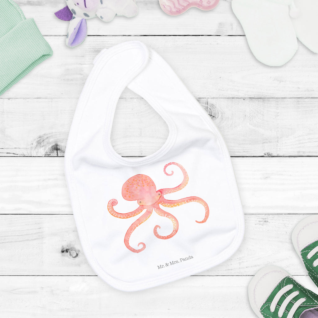 Organic Babylätzchen Tintenfisch Baby, Lätzchen, Spucktuch, Sabberlätzchen, Klettlätzchen, Babygeschenk, Baby Lätzchen, Geschenk für Geburt, Geschenk zur Geburt, Baby Spucktuch, Babyausstattung, Geschenkidee für Babyparty, Tiermotive, Gute Laune, lustige Sprüche, Tiere, Meer, Meerestier, Krake, Tintenfisch, Arme, Wasser, Ozean