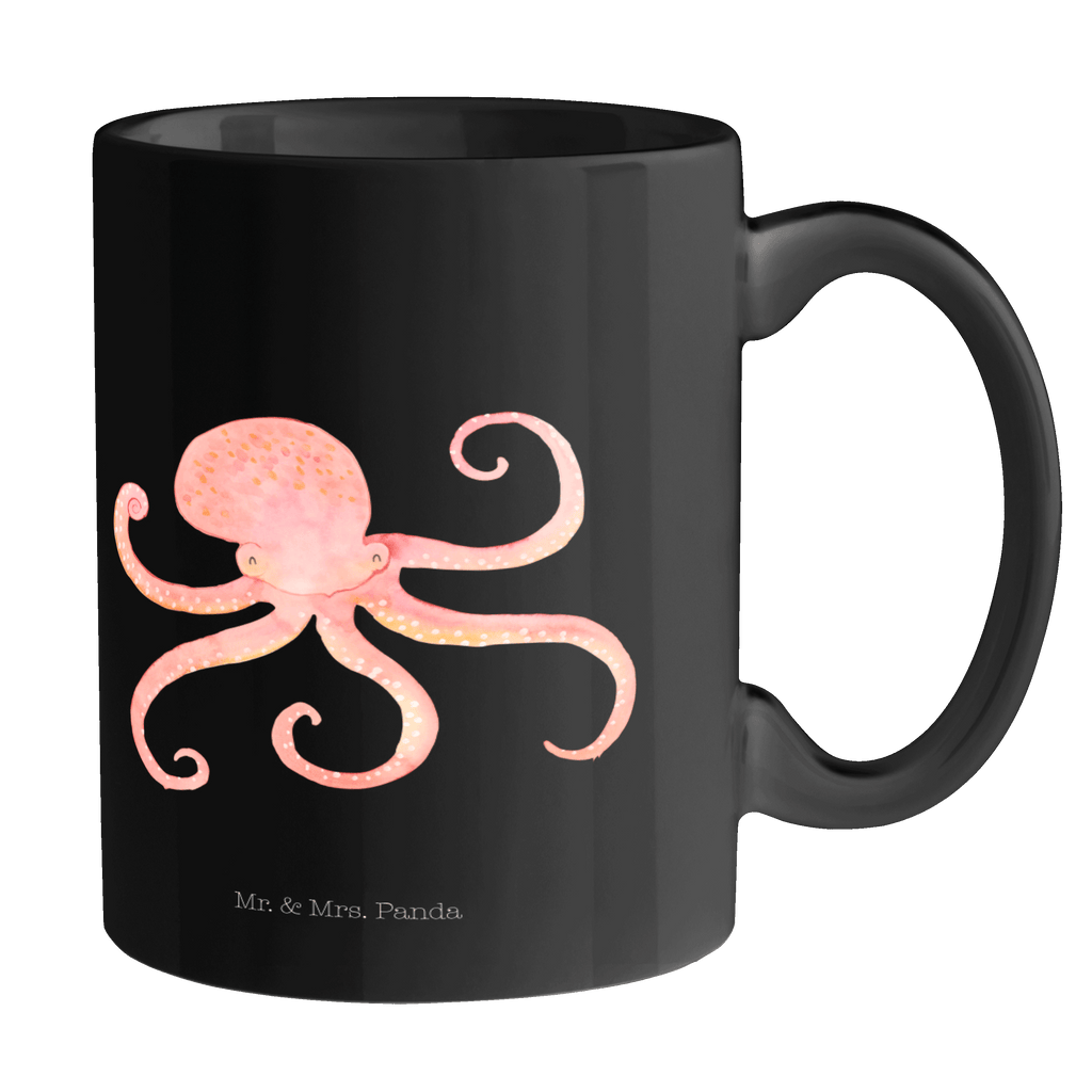 Tasse Tintenfisch Meer, Meerestier, Krake, Tintenfisch, Arme, Wasser, Ozean Becher, Kaffeetasse, Kaffeebecher, Tee, Frühstück, Büro  süße Tiermotive, gute Laune, lustige Sprüche, Tiere