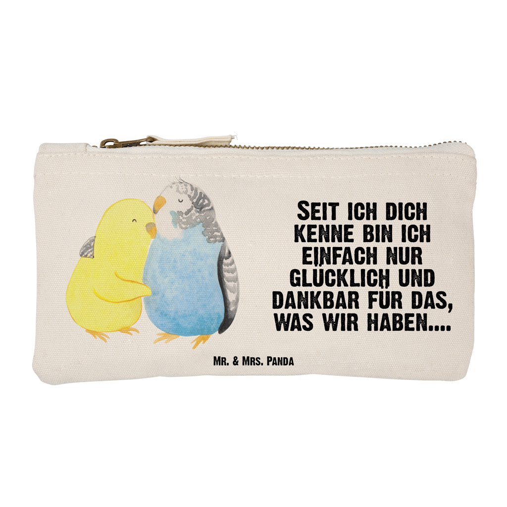 Schminktasche Wellensittich Liebe Schminktasche, Kosmetiktasche, Kosmetikbeutel, Stiftemäppchen, Etui, Federmappe, Makeup, XXL, Schminketui, Kosmetiketui, Schlamperetui, Liebe, Partner, Freund, Freundin, Ehemann, Ehefrau, Heiraten, Verlobung, Heiratsantrag, Liebesgeschenk, Jahrestag, Hocheitstag, Vögel, Wellensittich, Nähe, Kuscheln, Vertrauen