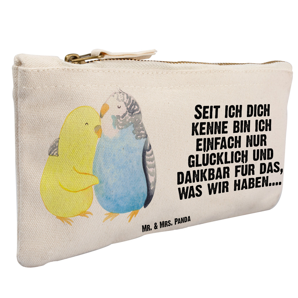 Schminktasche Wellensittich Liebe Schminktasche, Kosmetiktasche, Kosmetikbeutel, Stiftemäppchen, Etui, Federmappe, Makeup, XXL, Schminketui, Kosmetiketui, Schlamperetui, Liebe, Partner, Freund, Freundin, Ehemann, Ehefrau, Heiraten, Verlobung, Heiratsantrag, Liebesgeschenk, Jahrestag, Hocheitstag, Vögel, Wellensittich, Nähe, Kuscheln, Vertrauen