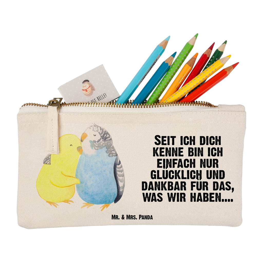 Schminktasche Wellensittich Liebe Schminktasche, Kosmetiktasche, Kosmetikbeutel, Stiftemäppchen, Etui, Federmappe, Makeup, XXL, Schminketui, Kosmetiketui, Schlamperetui, Liebe, Partner, Freund, Freundin, Ehemann, Ehefrau, Heiraten, Verlobung, Heiratsantrag, Liebesgeschenk, Jahrestag, Hocheitstag, Vögel, Wellensittich, Nähe, Kuscheln, Vertrauen