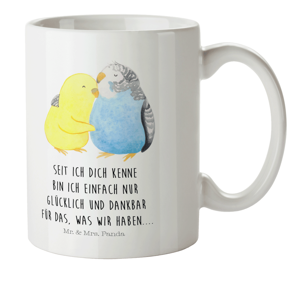 Kindertasse Wellensittich Liebe Kunststoff Tasse, Kindergarten, Tasse, Trinkbecher, Camping Becher, Kaffeetasse, Kunststoffbecher, Kindergartenbecher, Outdoorgeschirr, Kunststoffgeschirr, Reisebecher, Reisetasse, Kinderbecher, Liebe, Partner, Freund, Freundin, Ehemann, Ehefrau, Heiraten, Verlobung, Heiratsantrag, Liebesgeschenk, Jahrestag, Hocheitstag, Vögel, Wellensittich, Nähe, Kuscheln, Vertrauen