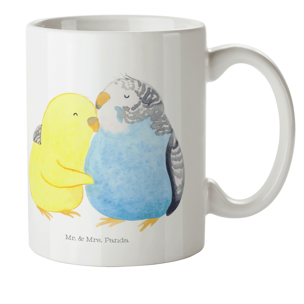 Kindertasse Wellensittich Liebe Kunststoff Tasse, Kindergarten, Tasse, Trinkbecher, Camping Becher, Kaffeetasse, Kunststoffbecher, Kindergartenbecher, Outdoorgeschirr, Kunststoffgeschirr, Reisebecher, Reisetasse, Kinderbecher, Liebe, Partner, Freund, Freundin, Ehemann, Ehefrau, Heiraten, Verlobung, Heiratsantrag, Liebesgeschenk, Jahrestag, Hocheitstag, Vögel, Wellensittich, Nähe, Kuscheln, Vertrauen
