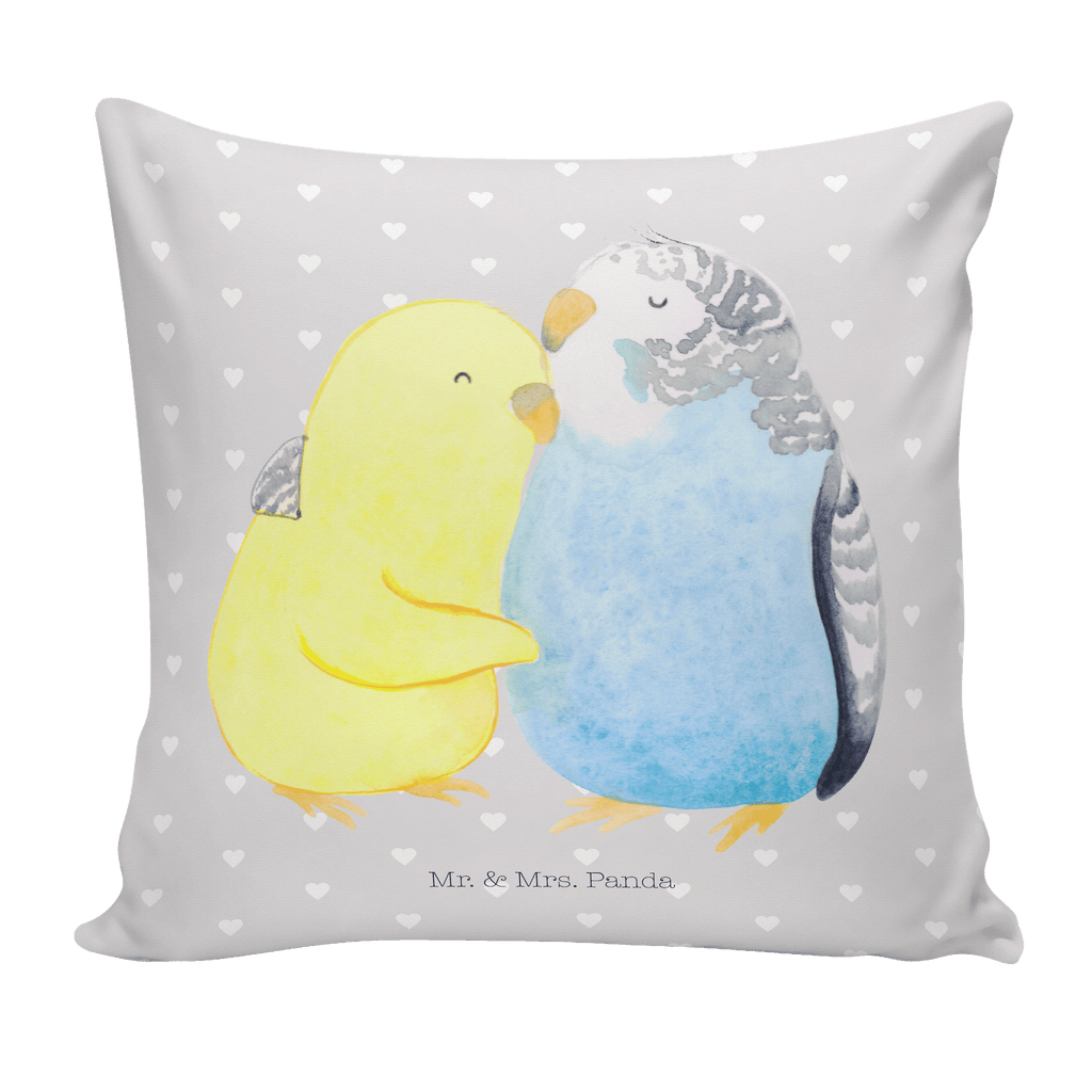 40x40 Kissen Wellensittich Liebe Kissenhülle, Kopfkissen, Sofakissen, Dekokissen, Motivkissen, Liebe, Partner, Freund, Freundin, Ehemann, Ehefrau, Heiraten, Verlobung, Heiratsantrag, Liebesgeschenk, Jahrestag, Hocheitstag, Vögel, Wellensittich, Nähe, Kuscheln, Vertrauen